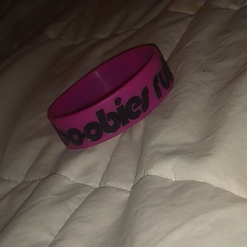 Rare Boobies Rule Braclet